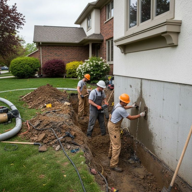 Foundation Repair in Dedham, MA