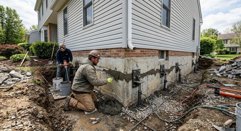 Basement Foundation Repair in Acton, MA