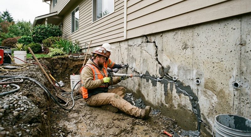 Basement Foundation Repair in Essex County, MA