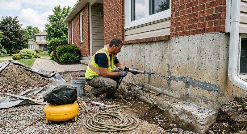 Basement Foundation Repair in Norfolk County, MA