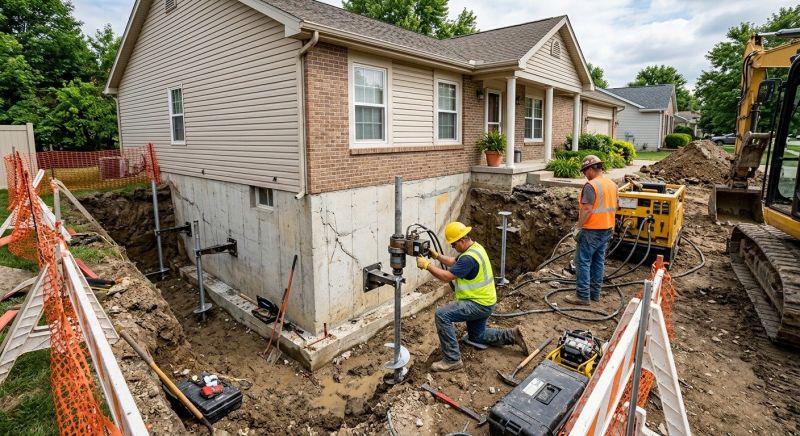 Building Foundation Repair in Arlington, MA