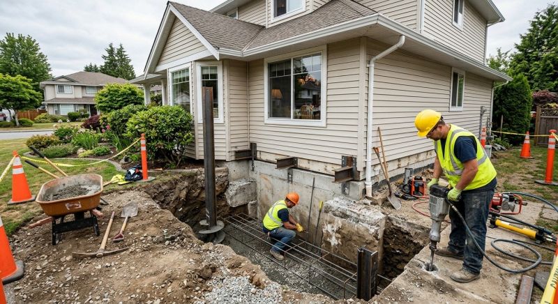 Building Foundation Repair in Hudson, MA