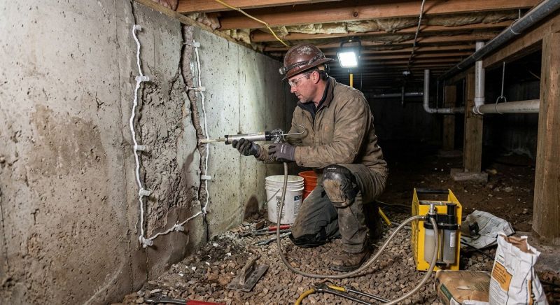Building Foundation Repair in Needham, MA