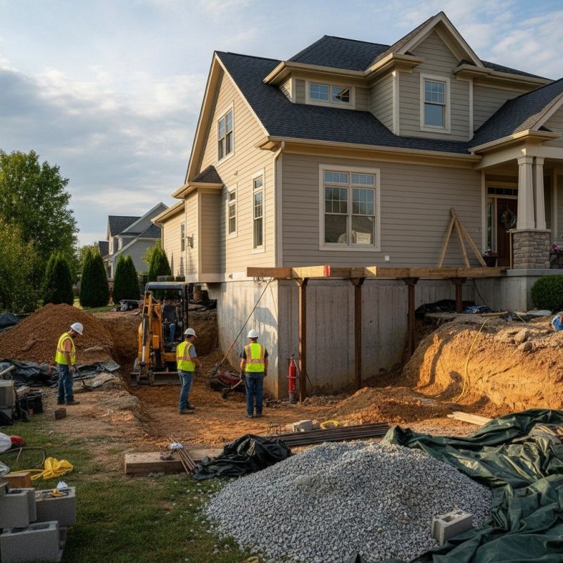 Building Foundation Repair in West Bridgewater, MA