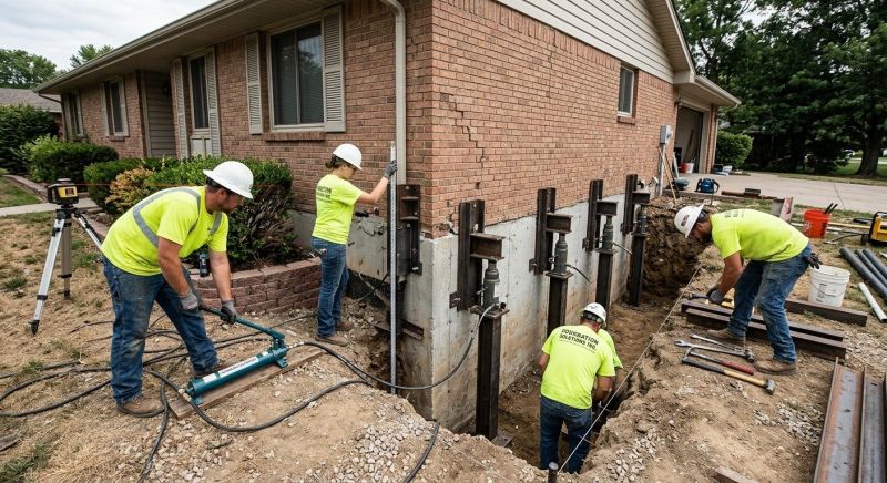 Concrete Foundation Leveling in Taunton, MA