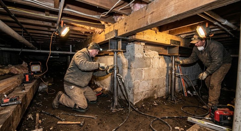 Concrete Foundation Repair in Carlisle, MA