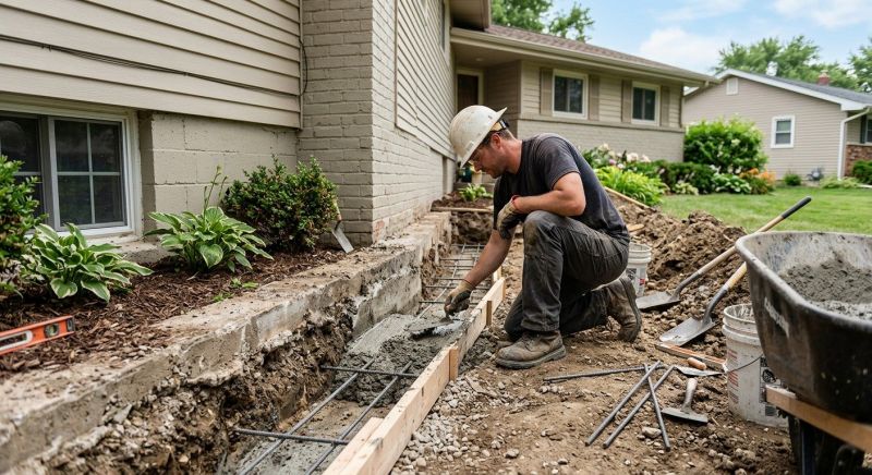 Concrete Foundation Repair in Mansfield, MA