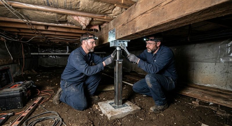 Crawlspace Foundation Repair in Somerville, MA