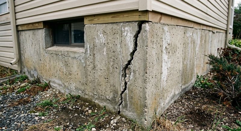 Foundation Crack Repair in Marlborough, MA