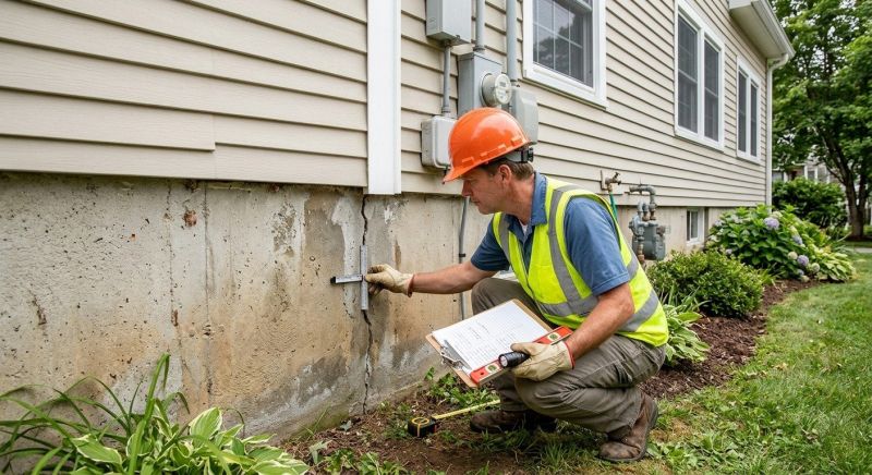 Foundation Inspection in Dedham, MA