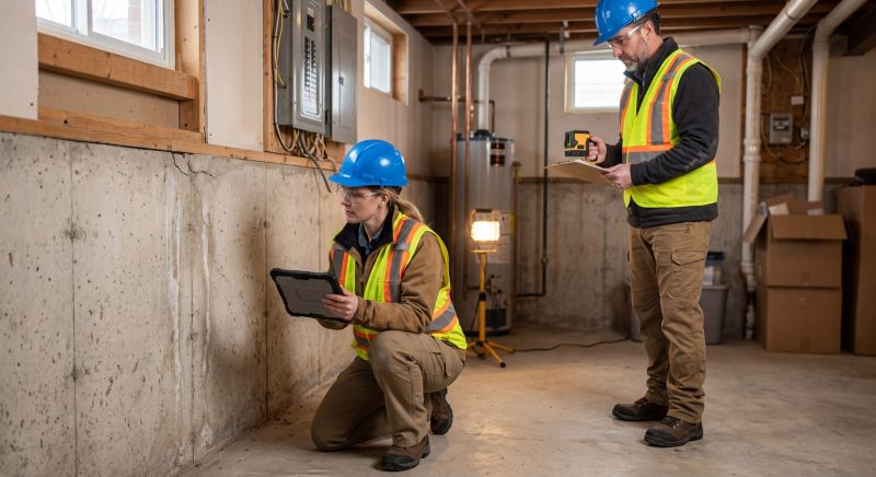 Foundation Inspection in Dedham, MA