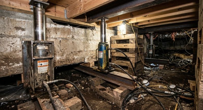 Foundation Jacking in Boston, MA