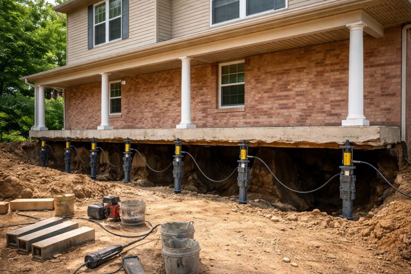 Foundation Jacking in Brighton, MA