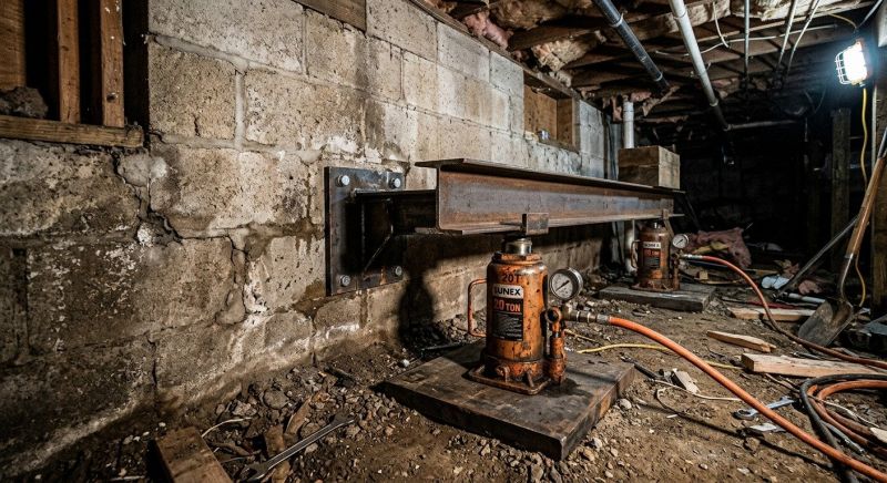Foundation Jacking in Chestnut Hill, MA