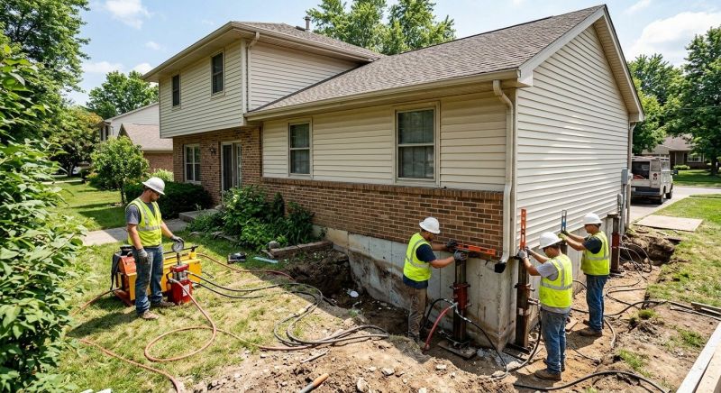 Foundation Jacking in Essex County, MA