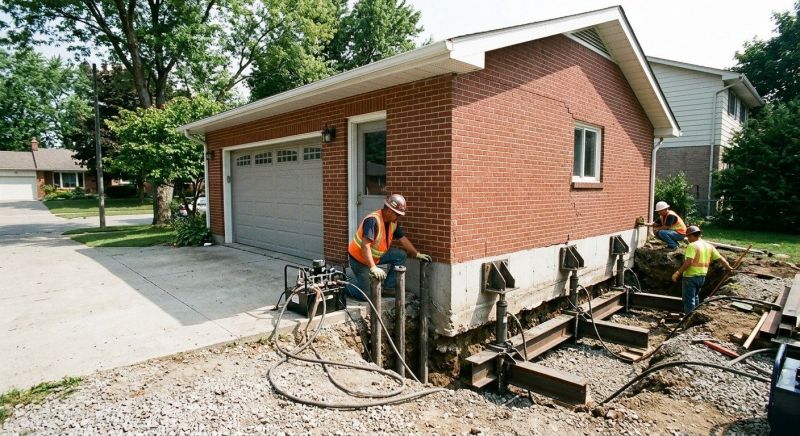 Foundation Lifting in East Walpole, MA