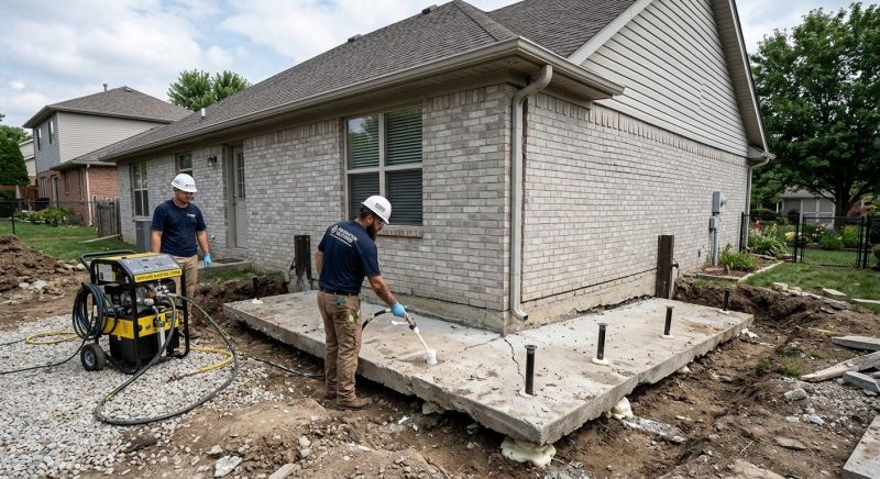Foundation Lifting in Stoughton, MA