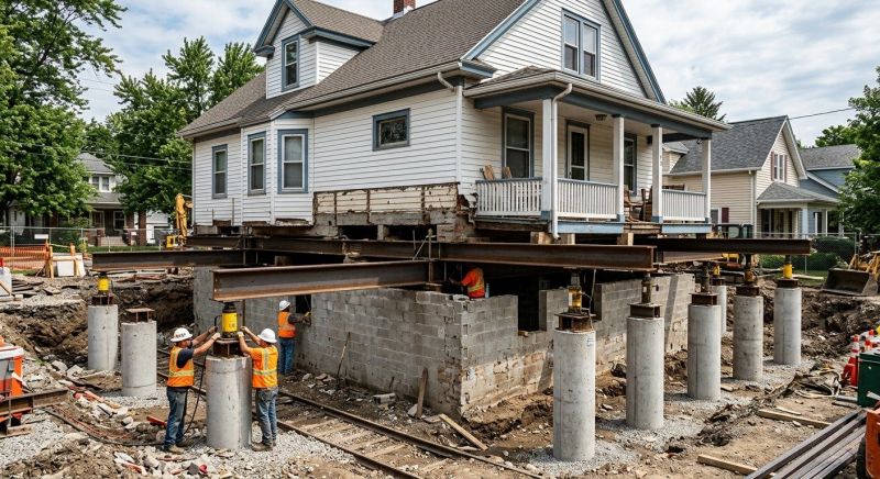 Foundation Raising in Acton, MA