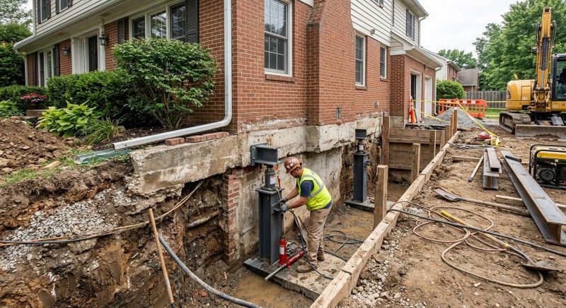 Foundation Raising in Burlington, MA