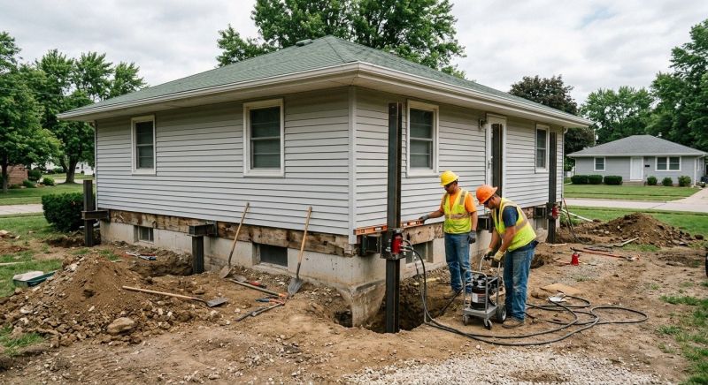 Foundation Raising in Rockland, MA