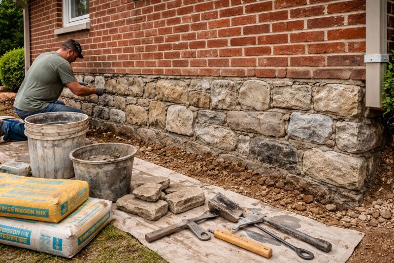 Foundation Renovation in Dedham, MA