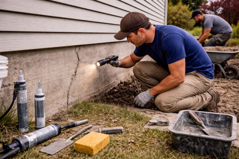 Foundation Repair in East Bridgewater, MA