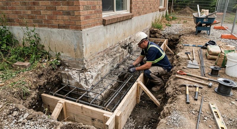 Foundation Repair in Holbrook, MA