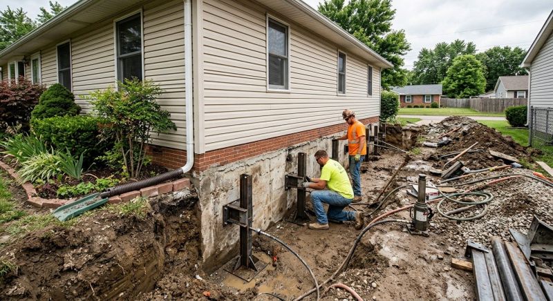 Foundation Stabilizing in North Billerica, MA