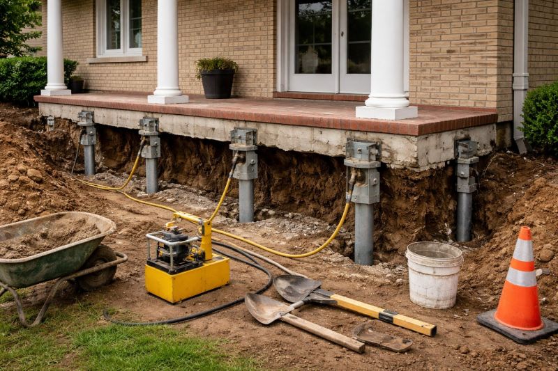 Foundation Stabilizing in Woburn, MA