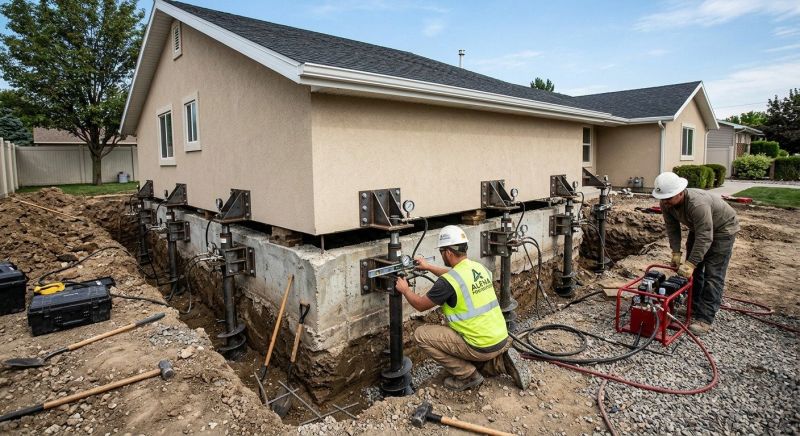 Home Foundation Leveling in Wakefield, MA