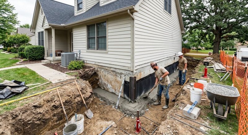 Home Foundation Repair in Bridgewater, MA
