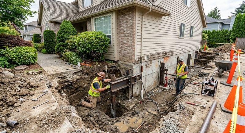 Home Foundation Repair in Hyde Park, MA