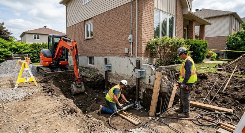 House Foundation Repair in Concord, MA