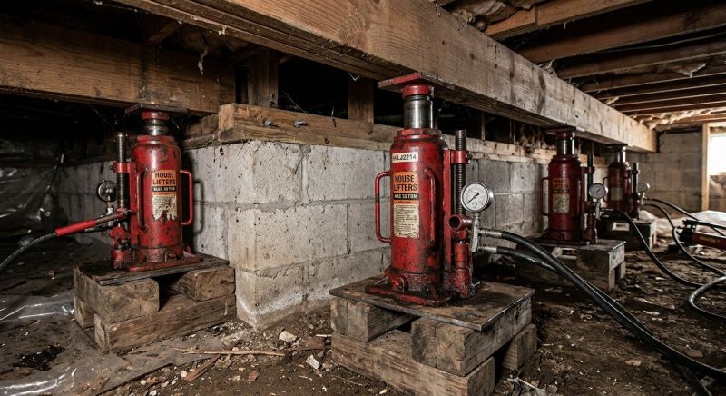 House Settling Repair in Dedham, MA