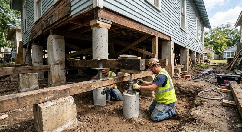 Piering Service in Dedham, MA