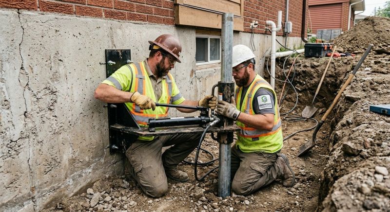 Settling Foundation Service in Arlington, MA