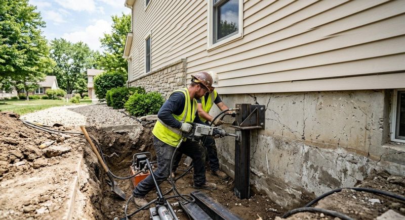 Structural Foundation Repair in East Weymouth, MA