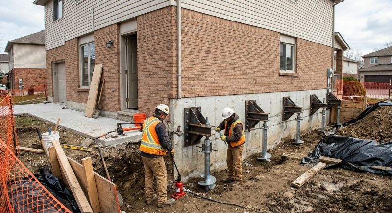 Structural Foundation Repair in Milton, MA