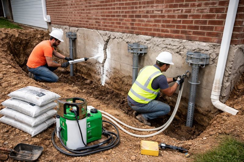 Structural Foundation Repair in Waltham, MA