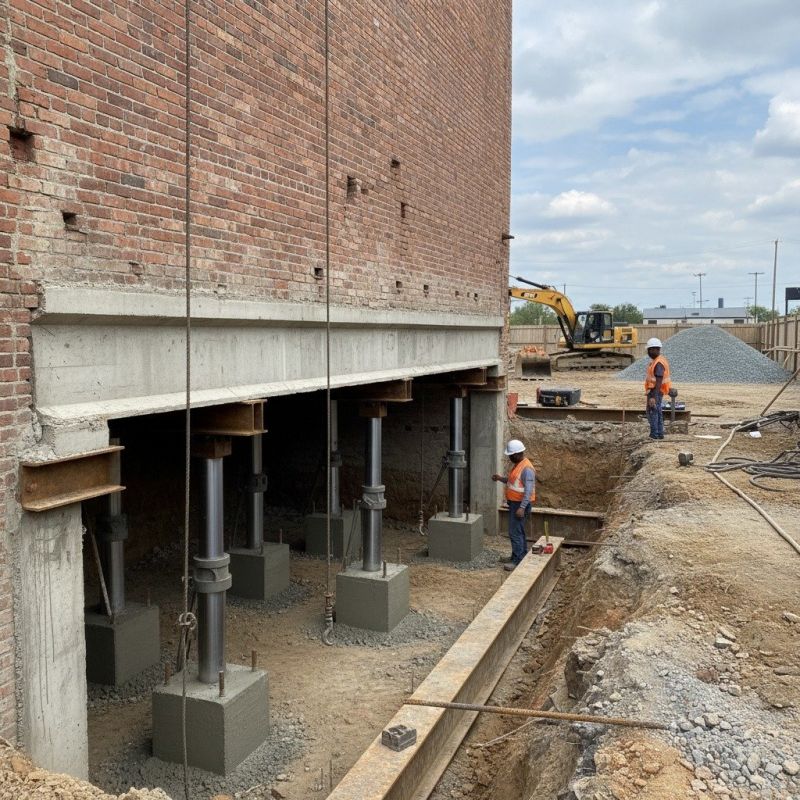 Underpinning Repair in Dedham, MA